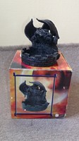 Dragon Statue Noir cendrier.... N°1
